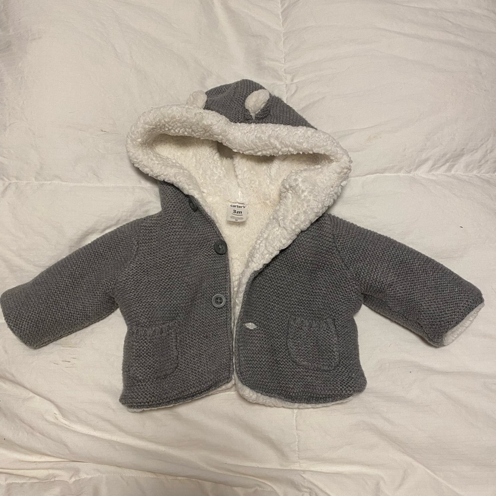 Gap baby size 3months Sherpa sweater